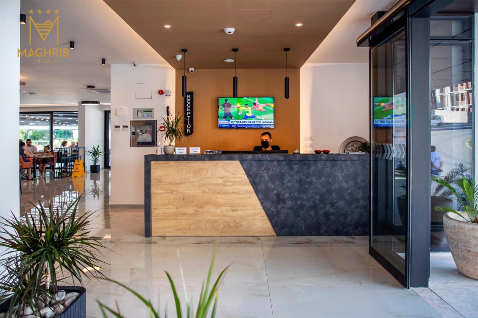 Maghrib Hotel Улцин Екстериор снимка